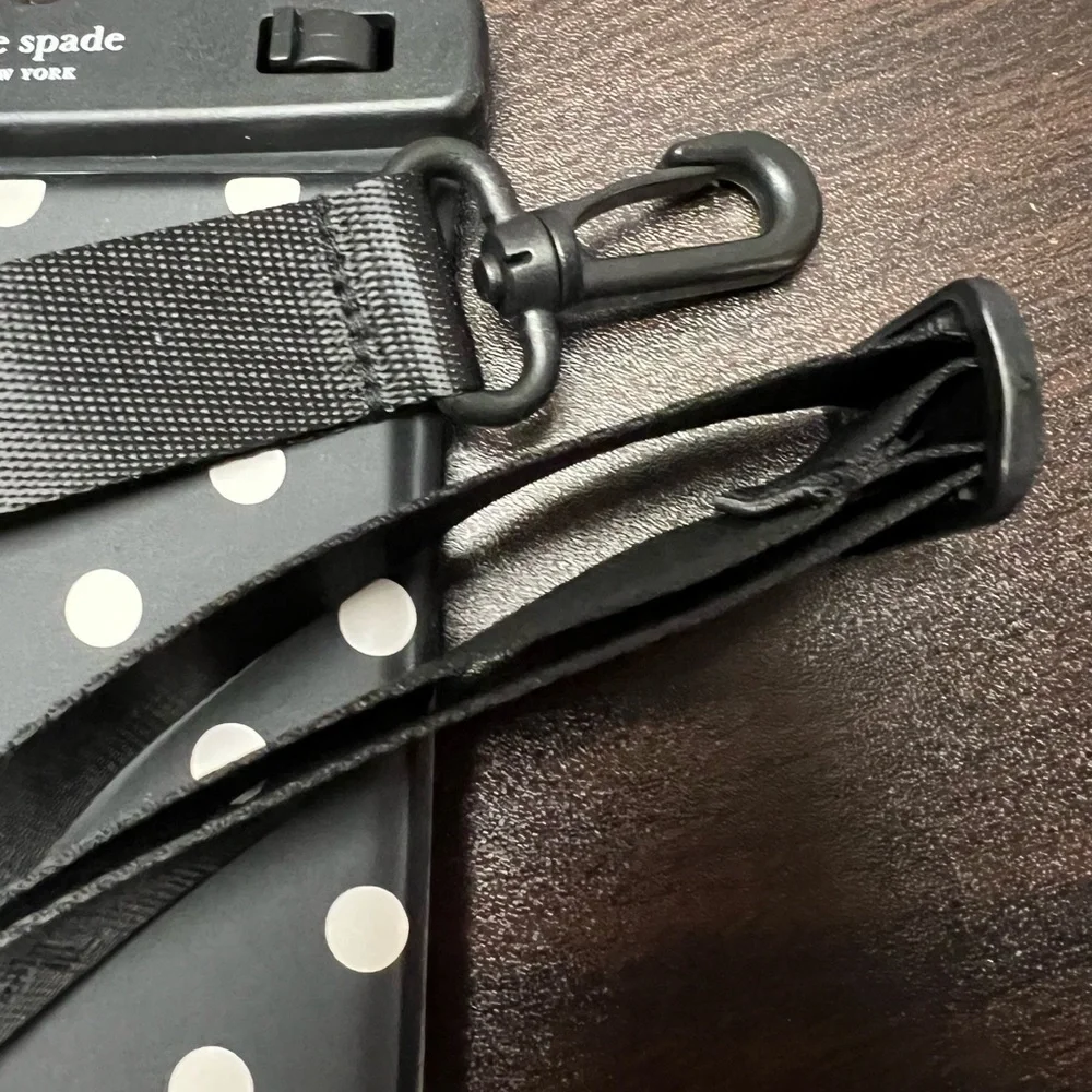 kate spade Black Polka Dot Phone Case